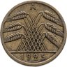 Купить Германия 5 рейхспфеннигов (reichspfennig) 1925, знак монетного двора "A"— Берлин