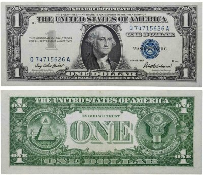 купить США 1 доллар 1957