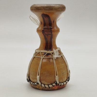 купить Инструмент музыкальный ударный "Дарбука" (сувенир), дерево, текстиль, бумага, роспись, Северная Африка, 2000-2020 гг.