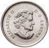 Купить Канада 25 центов (cents) 2011 "Природа Канады - Бизон" (цветная)