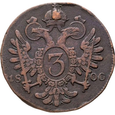 купить Австрия 3 крейцера 1800
