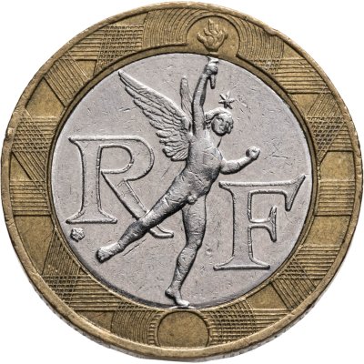 купить Франция 10 франков (francs) 1990