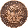 Купить Гаити 2 сантима (centimes) 1894