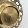 Купить Орешница с прорезным бортом и флоральным декором в восточном стиле, латунь, холодные эмали, Индия, 1970-1990 гг.