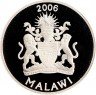 Купить Малави 5 квача 2006 Водопад Виктория, серия "Путешествие по Африке"