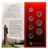 Купить Годовой набор 2002 года ММД (7 монет в буклете ГОЗНАК: 1, 2, 5 рублей, 1, 5, 10, 50 копеек 2002)