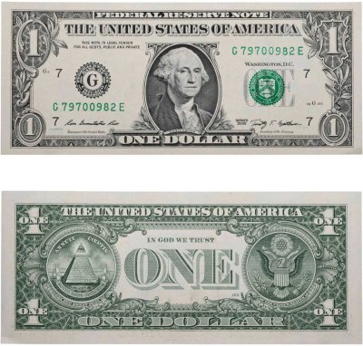 купить США 1 доллар 2009 (Pick 530) G-Чикаго