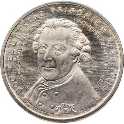 купить Германия 10 евро 2012 "300 лет со дня рождения Фридриха II"