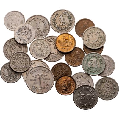 купить Пакистан набор монет 1963-2006 (23 штуки)