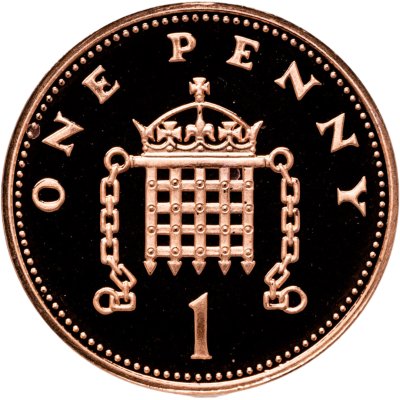 купить Великобритания 1 пенни 2002