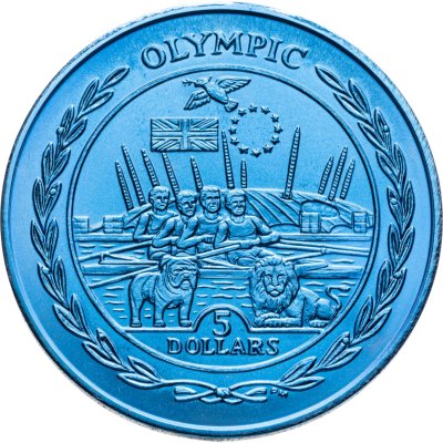 купить Британские Виргинские острова 5 долларов 2009 XXIX летние Олимпийские игры, Пекин 2008 - Европа