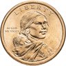 Купить США 1 доллар (dollar) 2015 "Коренные Американцы - Рабочие Мохоки", знак монетного двора: "Р" - Филадельфия