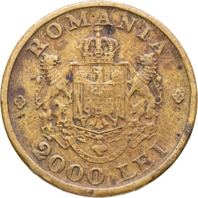 купить Румыния 2000 леев (lei) 1946