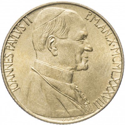 Купить Ватикан 200 лир 1988