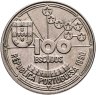 Купить Португалия 100 эскудо (escudos) 1990 "Золотой век открытий - Астронавигация"