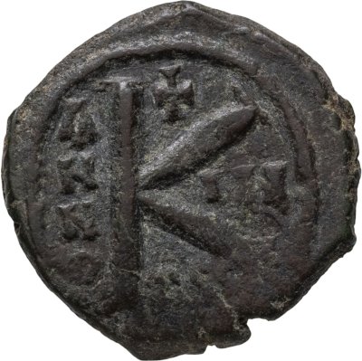 купить Византийская империя, Юстин I, 518-527 годы, 1/2 фоллисa