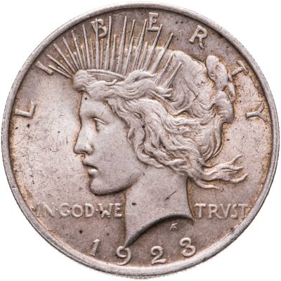 1 dollar 1923 Peace Dollar