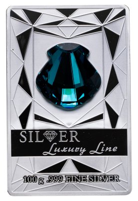 купить Острова Кука 20 долларов 2015 "Серебряная лакшери линия: Раковина", в футляре с сертификатом