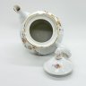 Купить Чайник, украшенный рельефным декором и цветочным орнаментом, фарфор, золочение, деколь, Roschützer Porzellanfabrik Unger & Schilde, ГДР, 1960-1980 гг.