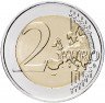Купить Франция 2 евро 2015 "30 лет флагу Европы"