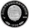 Купить Северная Корея 100 вон 1996 "Коала"