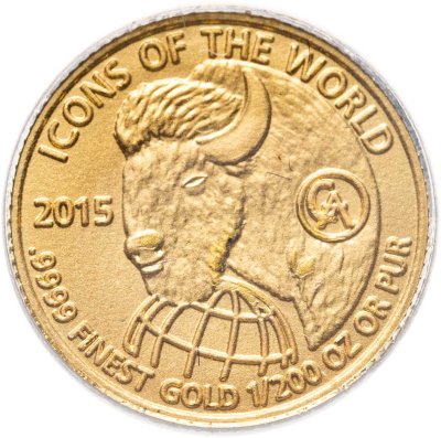 купить Руанда 10 франков 2015 Буйвол