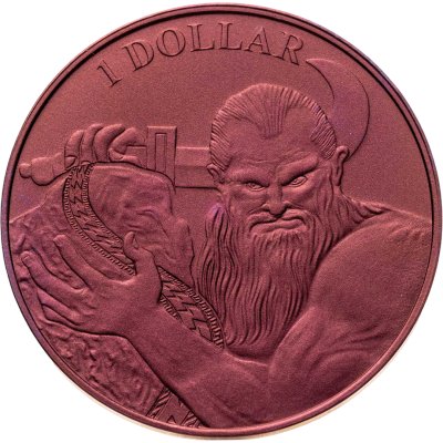 купить Соломоновы острова 1 доллар 2018 "Греческая мифология - Кронос"