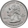 Купить США 25 центов (квотер, 1/4 доллара, quarter dollar) 2007 "Юта (Utah)", знак монетного двора "D" - Денвер