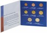 Купить Нидерланды 2000-2001  годовой набор евро из 8 монет "первое знакомство c евро" в блистере