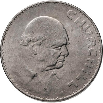 купить Великобритания 5 шиллингов 1965 "Cэр Уинстон Черчилль"