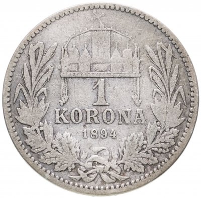 Купить Венгрия 1 крона (crown) 1894