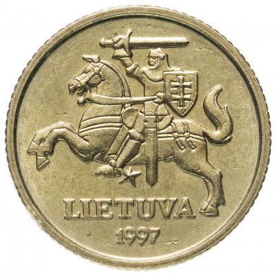 купить Литва 10 центов 1997