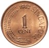 Купить Сингапур 1 цент 1982