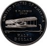 Купить США 50 центов (1/2 доллара) 2003 "100 лет со дня первого полета"