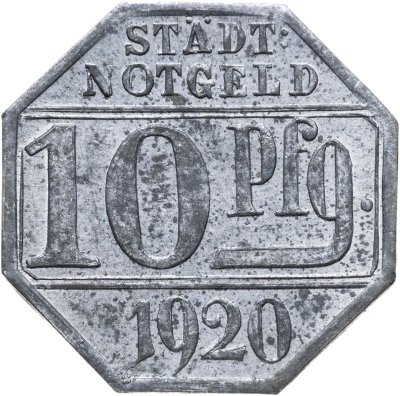 купить Германия, Крайльсхайм 10 пфеннигов 1920