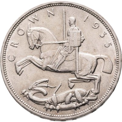 купить Великобритания 1 крона (crown) 1935 "25 лет правления Короля Георга V"
