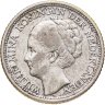 Купить Нидерланды 25 центов (cents) 1943  Портрет на аверсе /Серебро/