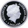 Купить Австралия 5 долларов 2009 Proof "Международный полярный год 2007-2008" в футляре, с сертификатом