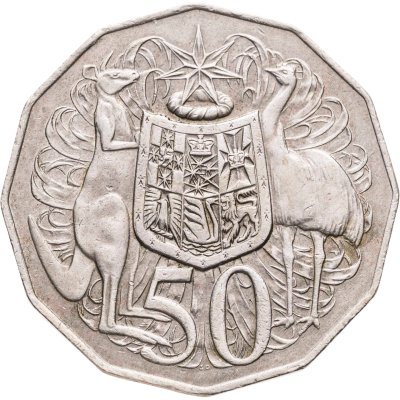 купить Австралия 50 центов (cents) 1980