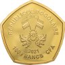 Купить Того 100 франков CFA 2021 "100 лет Коммунистической Партии Китая" в капсуле
