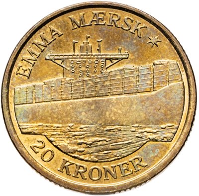 купить Дания 20 крон (kroner) 2011 "Корабли - Эмма Маэрск"
