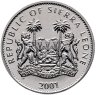 Купить Сьерра-Леоне 1 доллар (dollar) 2001 «Большие кошки мира - Гепард» цветная