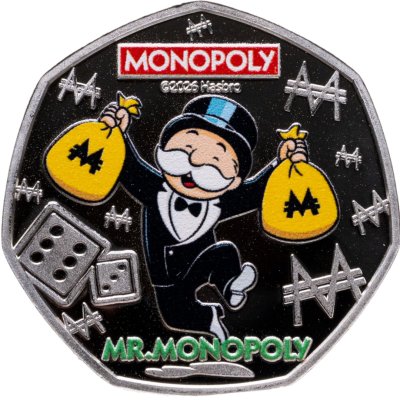 купить Соломоновы Острова 50 центов 2026 «Монополия - Мистер Монополия»