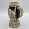 Купить Кружка пивная, украшенная трактирной сценой, керамика, рельеф, Marzi & Remy, Германия, 1964-1990 гг.