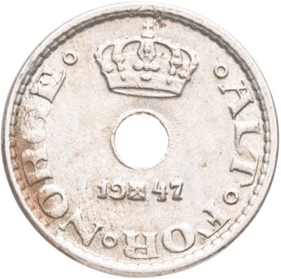купить Норвегия 10 эре (ore) 1947