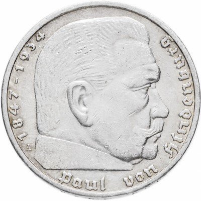 купить Германия (Третий Рейх) 5 марок 1936