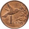 Купить Тринидад и Тобаго 1 цент (cent) 1991-2016 (случайный год)