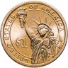 Купить США 1 доллар (dollar) 2009 P "12-й президент США - Закари Тейлор", знак монетного двора "P"- Филадельфия