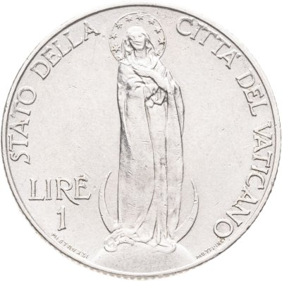 купить Ватикан 1 лира (lira) 1934