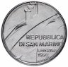 Купить Сан-Марино 100 лир (lire) 1990   "Шестнадцать веков истории"